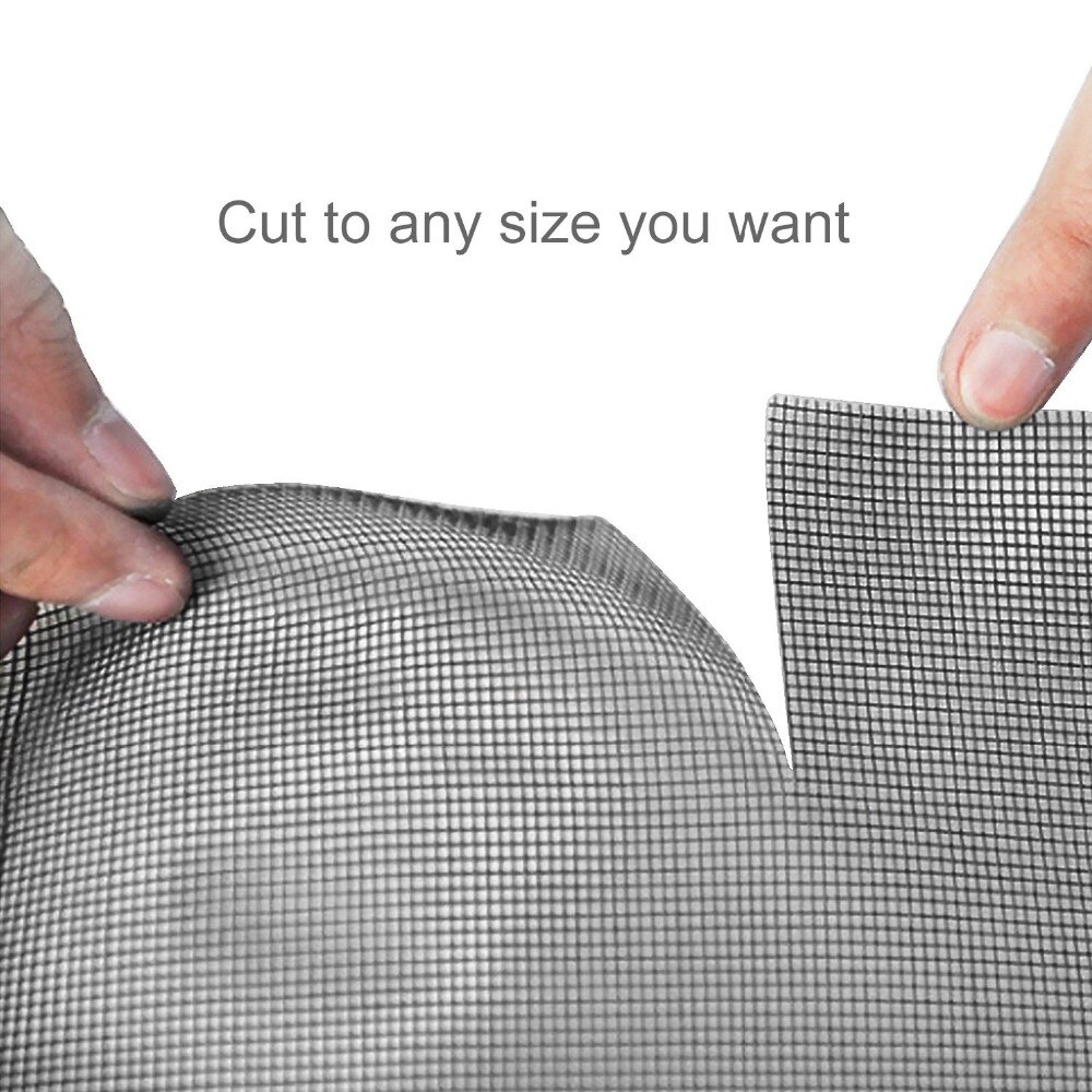 1 Meter 20 Meshes Nano Invisible Fly Mosquito Screen Net Mesh for Door Window, Protect Baby &amp; Family from Insect and Bug
