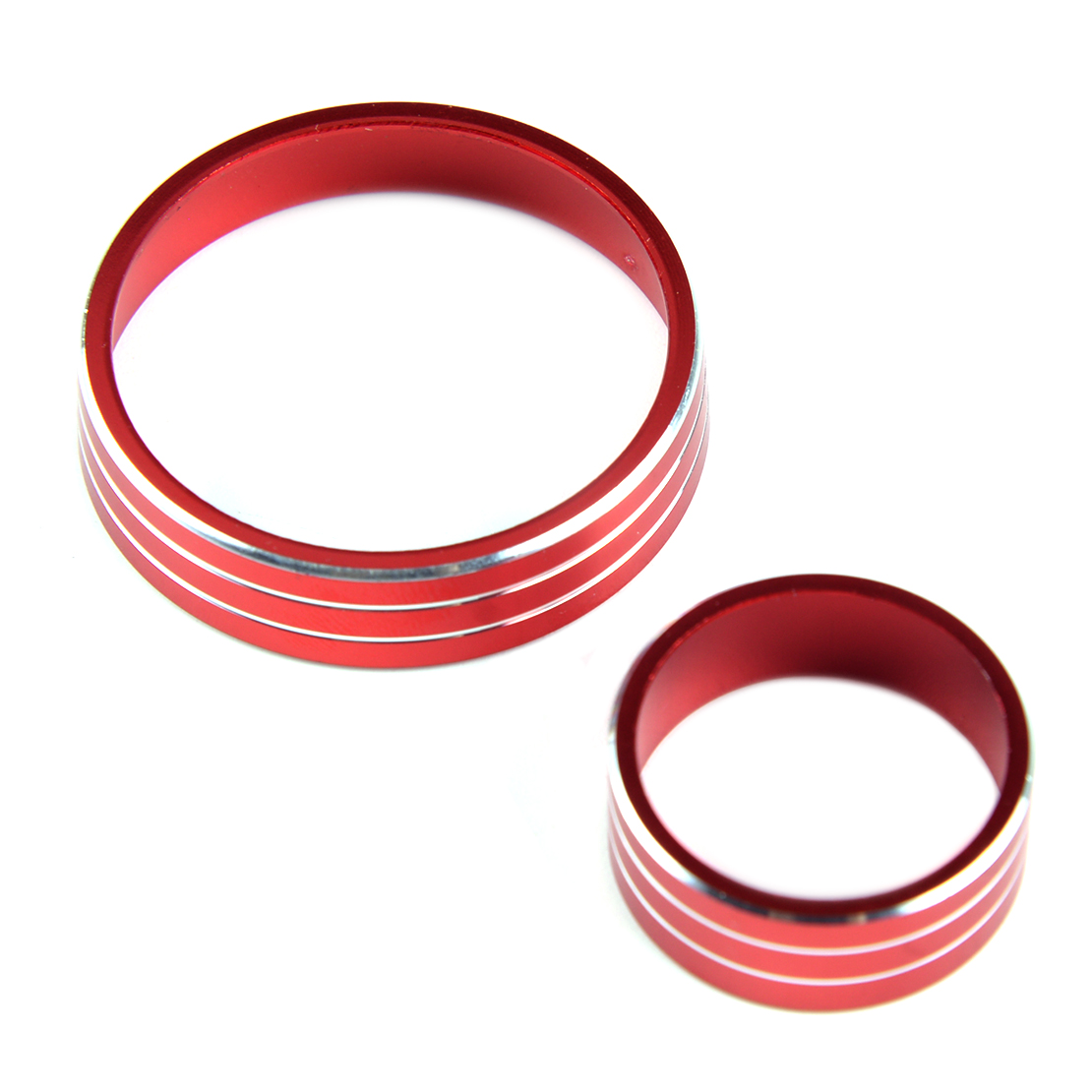 Beler 4pcs A/C Knop Bedieningspaneel Verwarming Wijzerplaten Switch Knop Ring Cover Fit Voor Kia Sportage QL