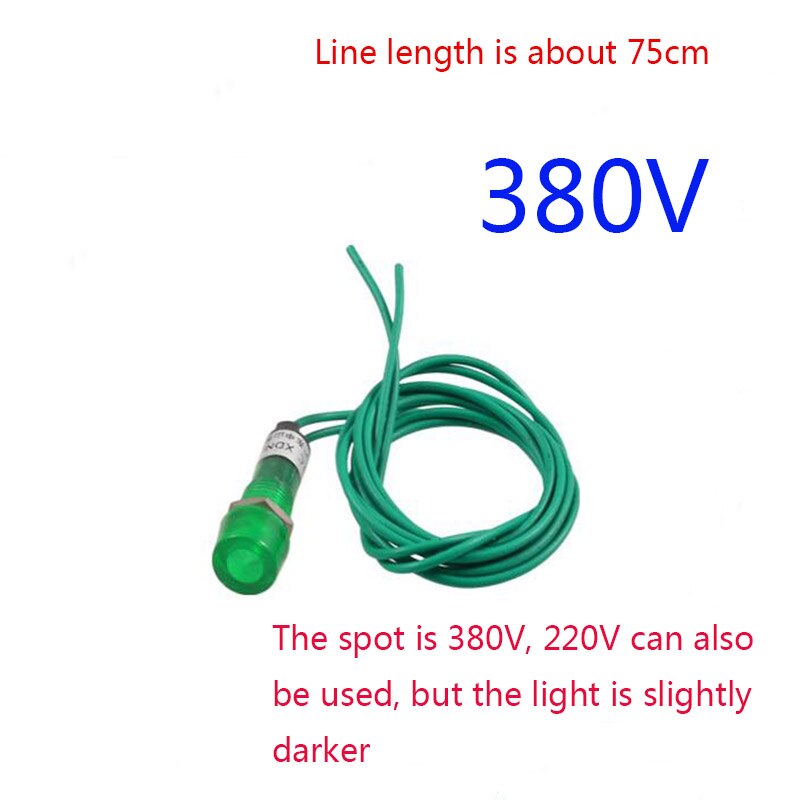 380V water heater indicator water heater indicator red green general 220V