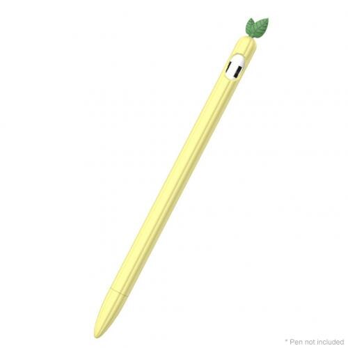 Soft Silicone Cute Vegetables Shape Protective Case Cover for Apple Pencil 1/2: Pineapple for 2