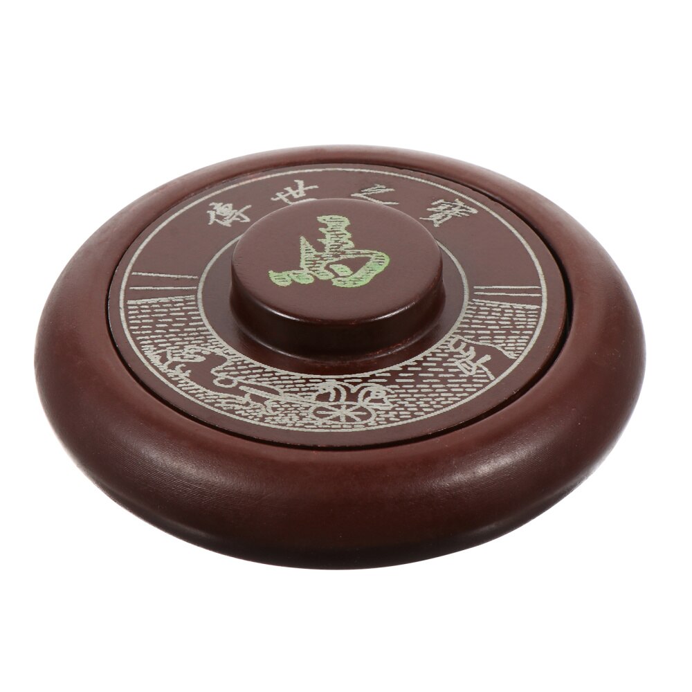 Simple Calligraphy Ink Stone Student Ink stone With cover Grinding Inkwell