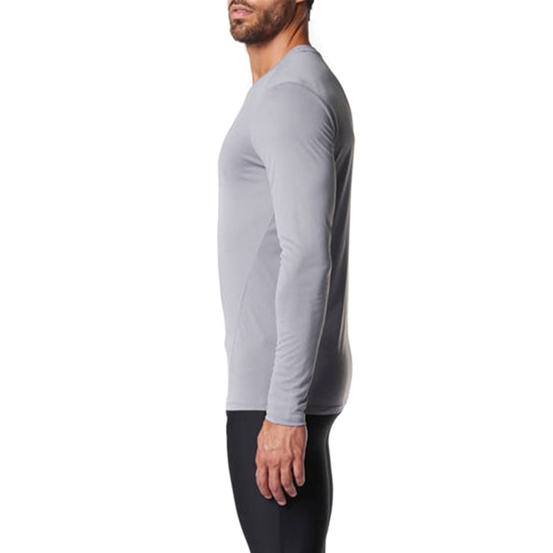 Men UPF50+ Long Sleeve Performance T-Shirt UV Sun Protection Quick Dry Outdoor Top HB88