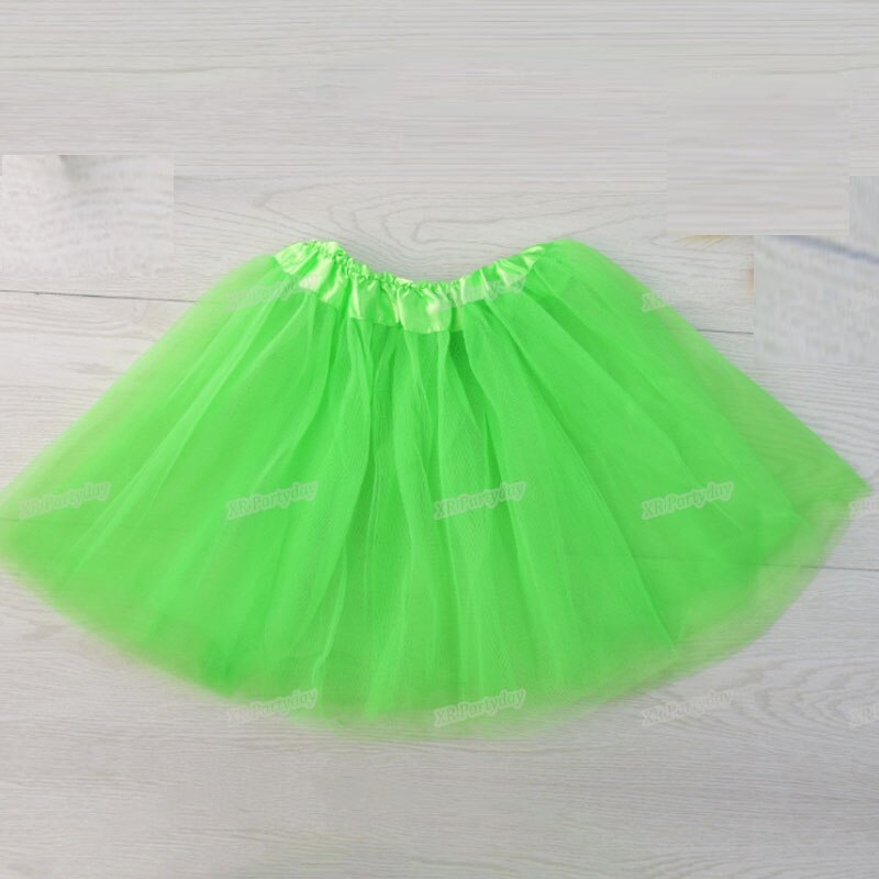 Falda tutú para bebés, faldas para niñas, faldas de verano de poliéster con hilo de red, Falda de baile de medio cuerpo, ropa de actuación para niños, Color Navidad