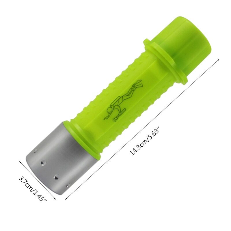 Duiken Onderwater Signaal Rammelaar Noise Maker Shaker Ring Bell Rvs