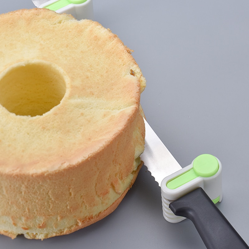 2 piezas/lote 5 capas DIY pastel cortador de pan nivelador rebanador fijador de corte accesorios de cocina herramienta de decoración de pasteles herramientas para Cocina