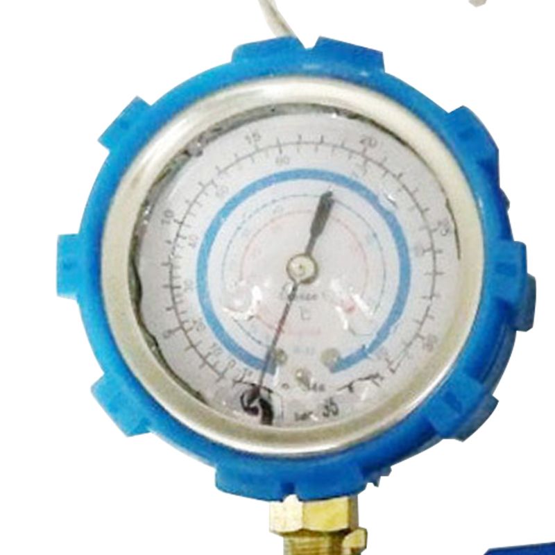550-800 (MPa) manomètre de jauge de collecteur de réfrigérant manomètre pour outil de climatisation avec miroir visuel