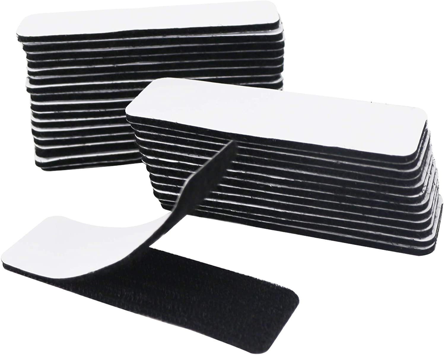 30 Black Double-sided Magic Adhesive Pads Strong Adhesive Pads for Heavy-duty Adhesive Installation Tapes for Wall Floor Doors