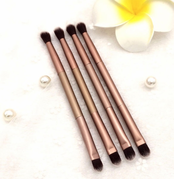 Newest Double Headed Cosmetics Blending Eyeshadow Eye Shading Socket Brushes