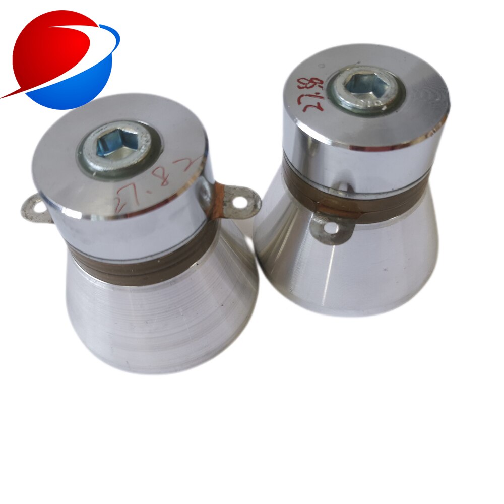 28khz/100w Ultrasonic Transducer Power Output P8 Industrial Piezoelectric Ceramic Transducer