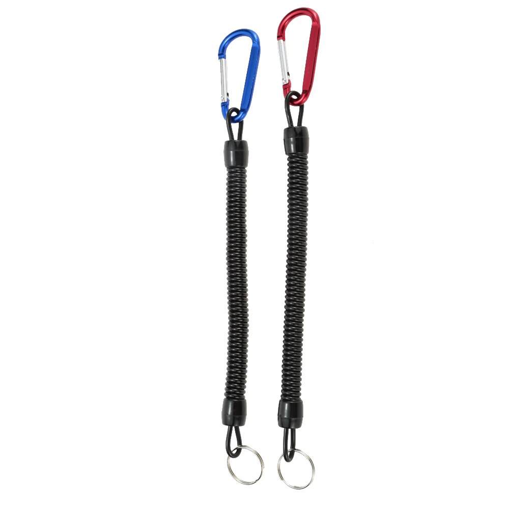 Protector de cuerda con bobina para pescado, 2 uds., 1,4 m, varilla de polo de pescado, cuerda elástica, herramienta de aparejos de pesca