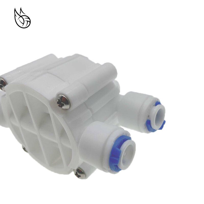 Válvula de ósmosis inversa RO de 4 vías, manguera OD de 1/4 pulgadas, conexión rápida, ajuste de válvula de diafragma para purificador de agua, dosificador de agua pura