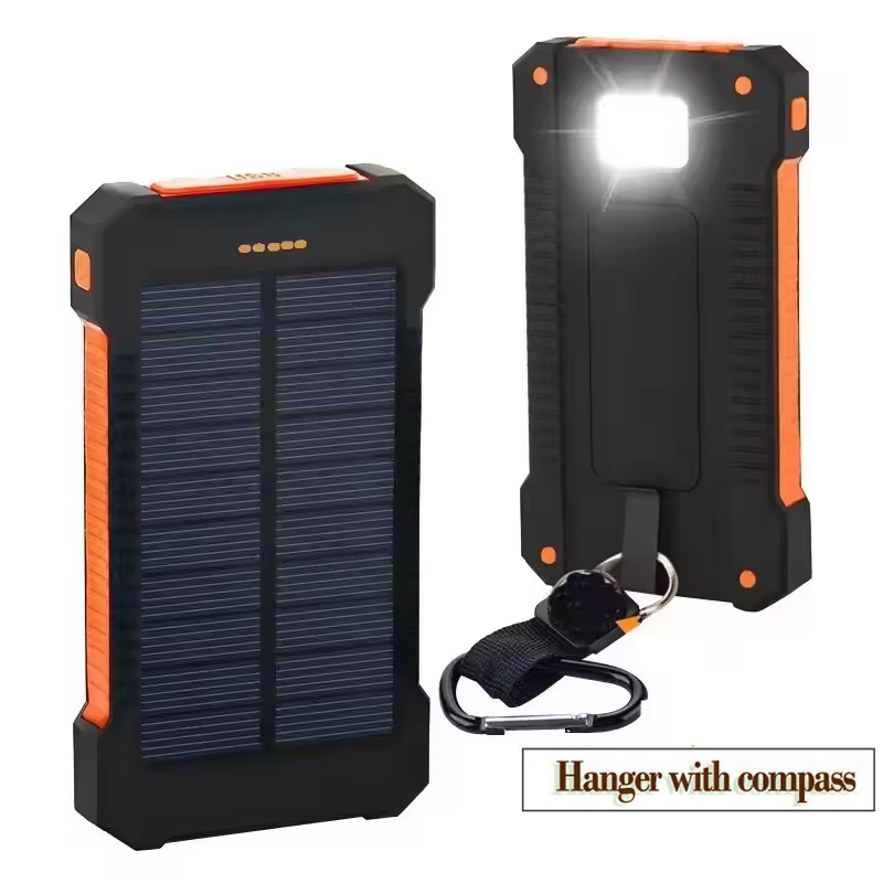 200000 Batterie externe solaire mAh, chargeur Portable de grande capacité, charge rapide, pour IPhone Samsun Huawei Powerbank