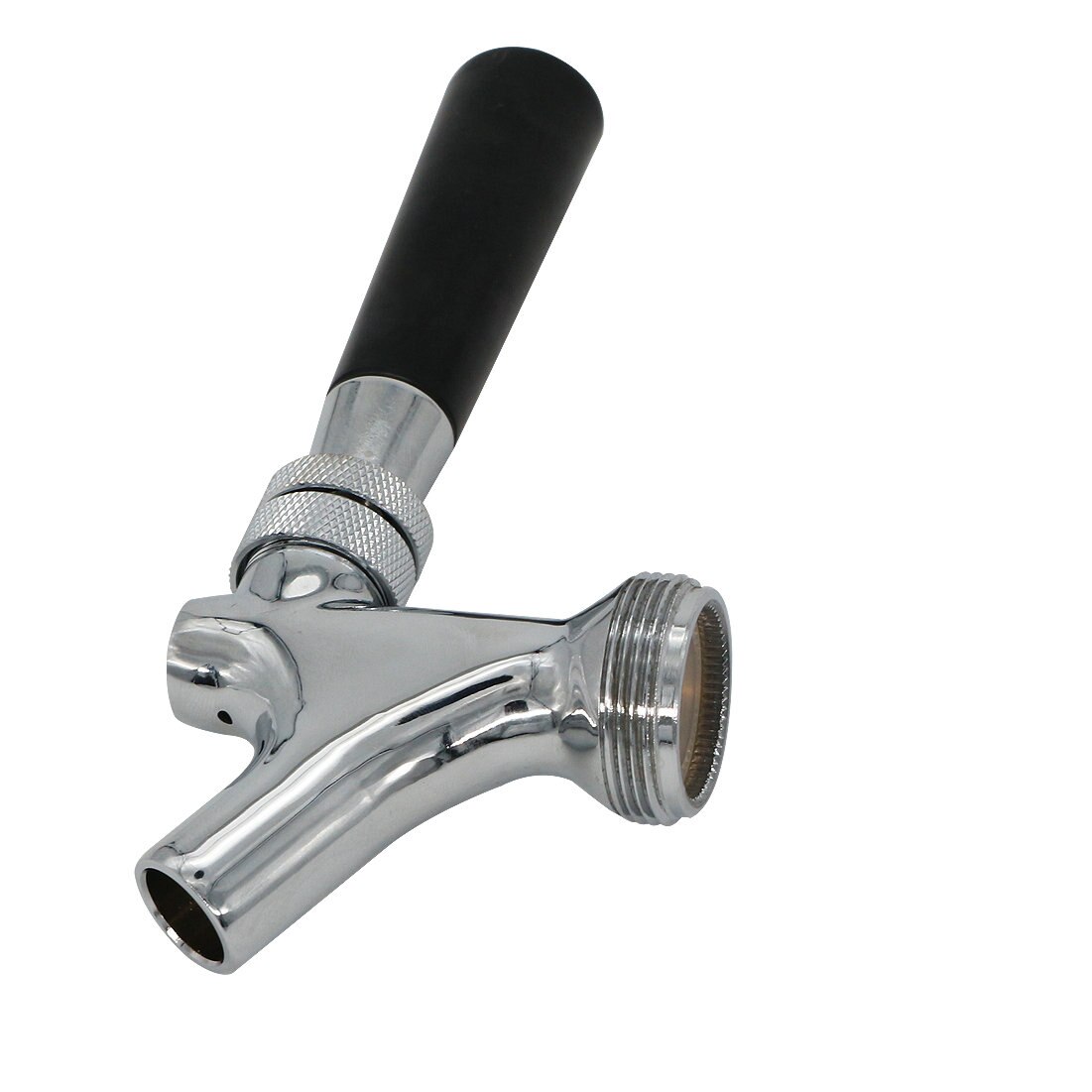 Craft Beer Tap with Liquid Ball Lock Quick Disconnect Assembly Chrome Beer Faucet Home Brewing Beer Soda Kit: beer faucet