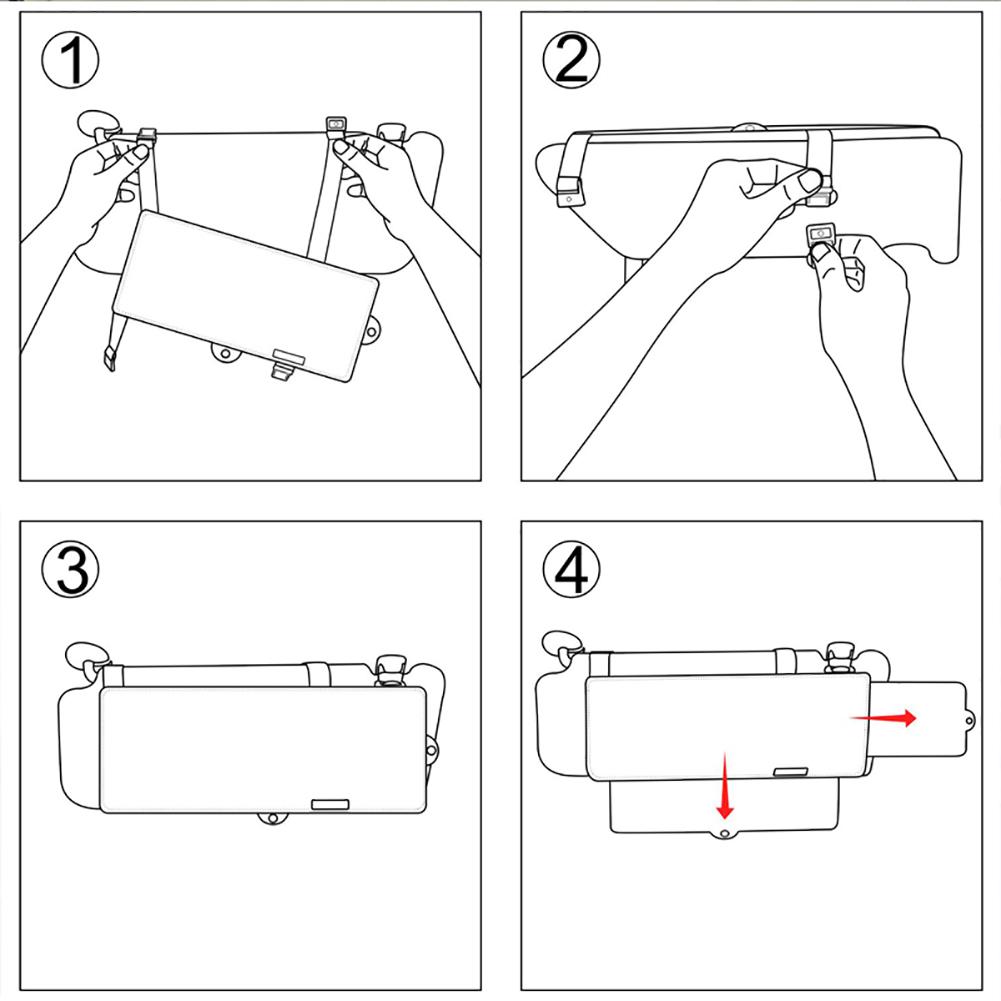 Voiture pare-soleil Extender Anti-éblouissement bloqueur de soleil voiture fenêtre pare-soleil et UV rayons bloqueur universel pour les voitures