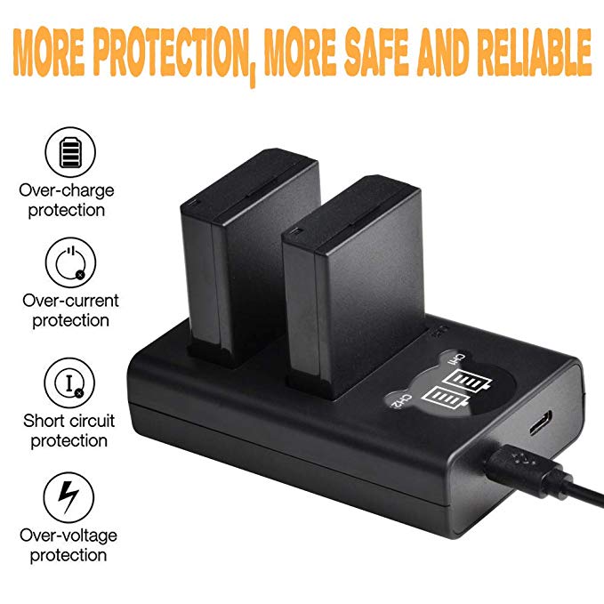 2 uds LP-E10 LP E10 LPE10 de batería de la cámara y Cargador USB LED para Canon 1100D 1200D 1300D 2000D beso X50 X70 rebelde T3 T5.