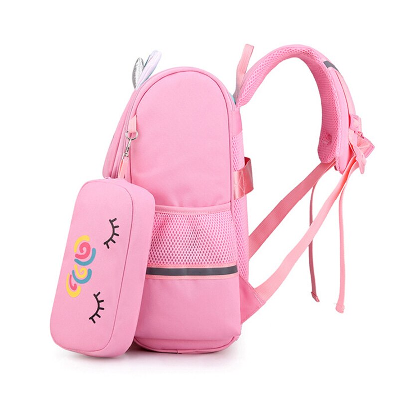 Kawaii Rugzak 3D Cartoon Primaire Schooltassen Voor Meisjes Schattige Waterdichte Kids Bag School Student Meisje 1-4 Kinderen rugzak