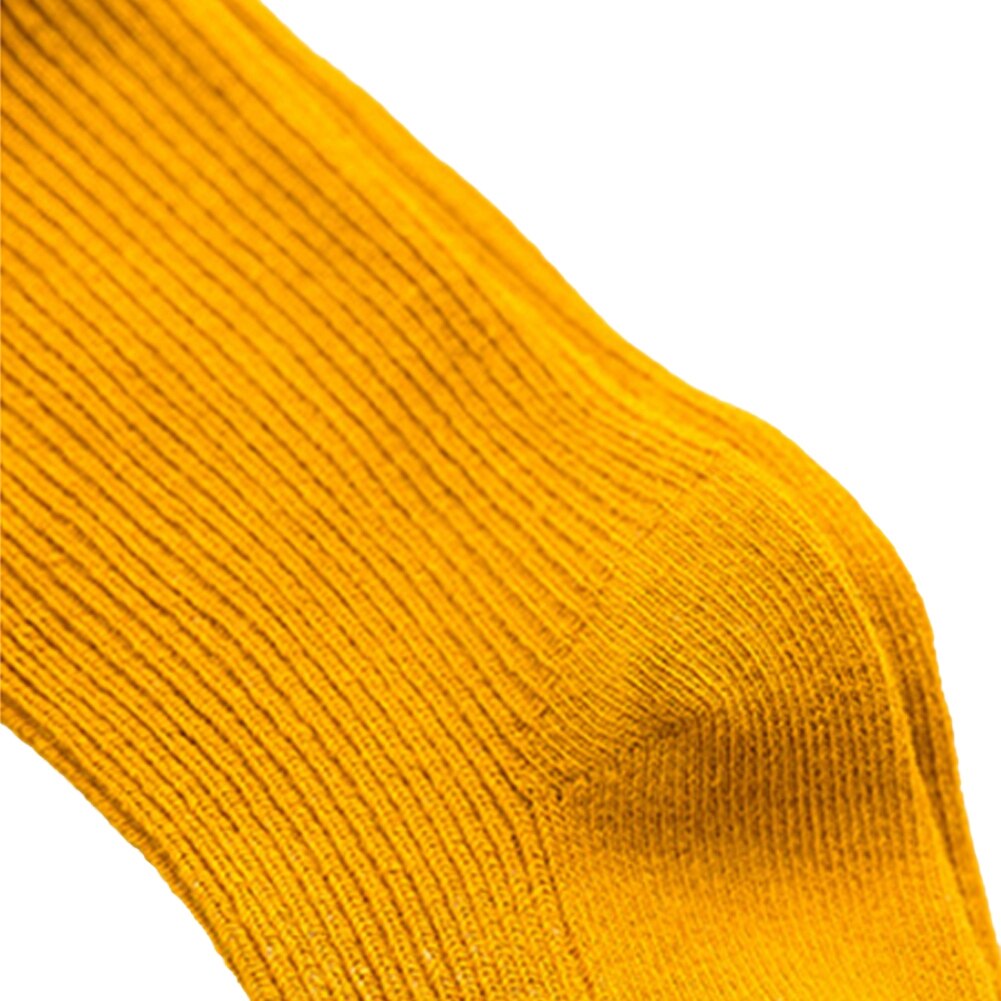 Baby Peuter Baby Katoenen Sokken, Warm Naadloze Effen Kleur Gebreide Ruffle Crew Sokken Voor Jongens Meisjes