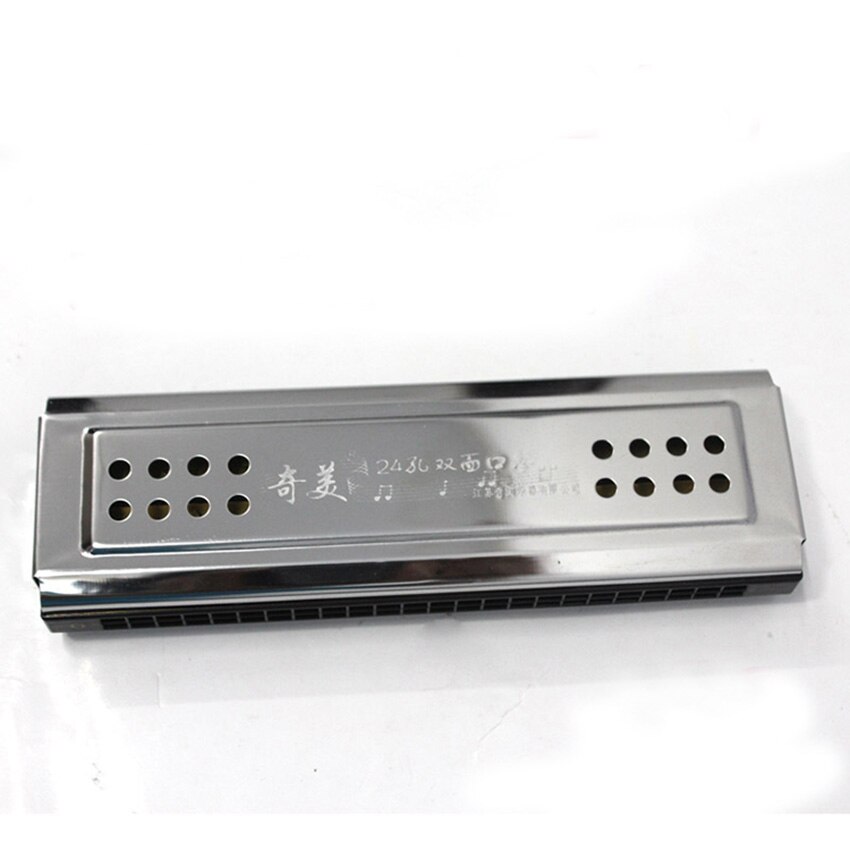 Qimei Harmonica Dubbele Sleutels 24 Dubbele Gaten Tremolo C & G Tone 48 Riet Mond Orgel Wind Muziekinstrumenten Kids & Volwassen