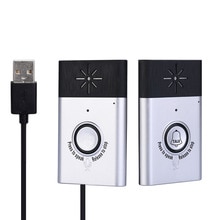 Kit De Intercomunicador De Audio Inalámbrico EMOS – Alcance De 150 M, Compatible Con Cerraduras Eléctricas, Fácil Instalación, Diseño Elegante En Blanco
