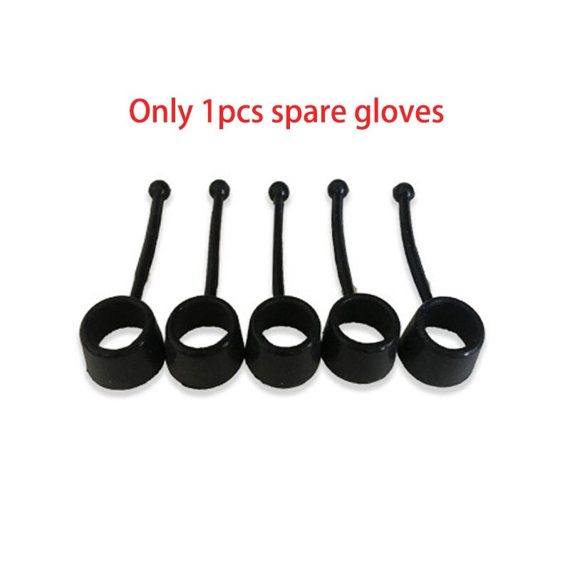 Finger Gripper Strength Trainer Hand Yoga Resistance Band Finger Flexion And Extension Training Device Finger Force Grip Device: black