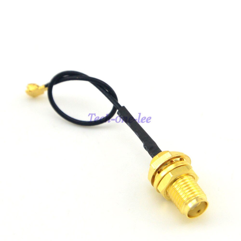50 piece/lot 2.7'' u.FL/IPX to SMA Female 1.13 Cable Wifi Coax PCI Card Bulkhead 7cm