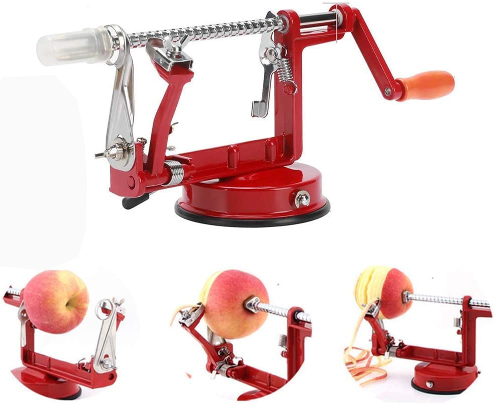 Stainless Steel Automatic Peeler Potatoes Peeled and Cored Machine Apple Peeler Potato Cutter Potato Slicer Kitchen Accessories