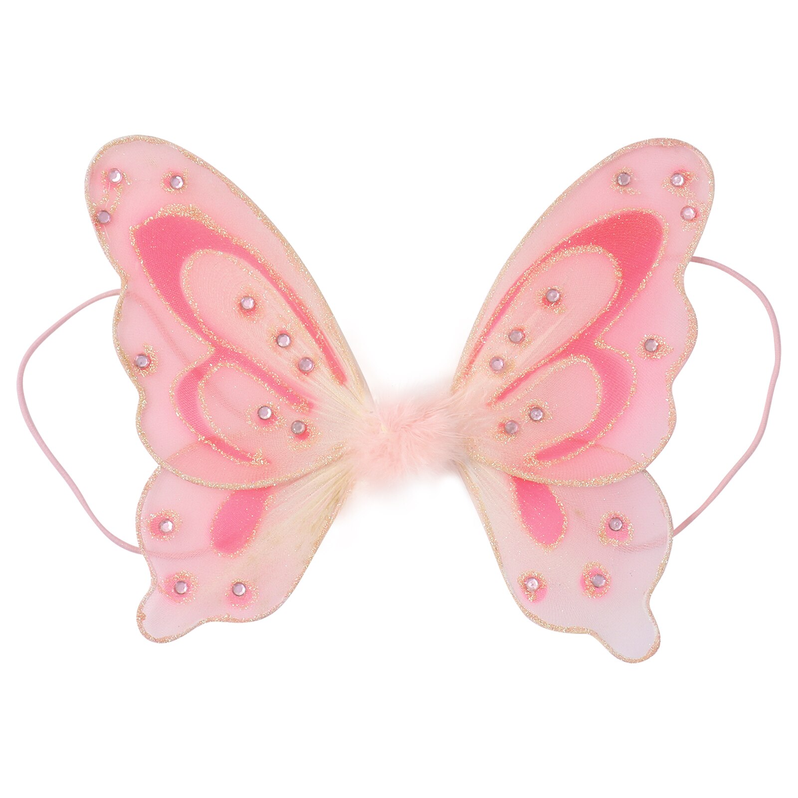 Fairy Elf Prinses Angel Vleugels Voor Vrouwen Meisjes Halloween Party Cosplay Kostuums Vlindervleugels Stage Performance Fotografie: Pink