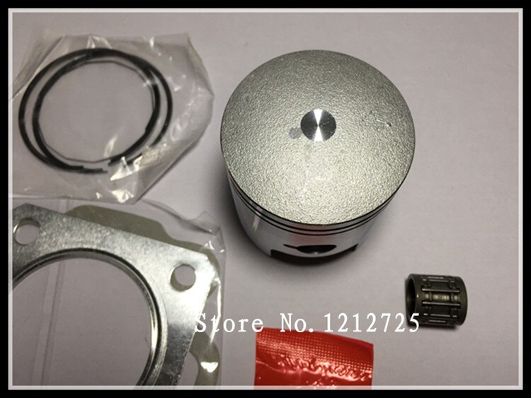 Two stroke Scooter AG100 AG 100 motorcycle Piston ring Piston diameter 52.5mm 12mm pin