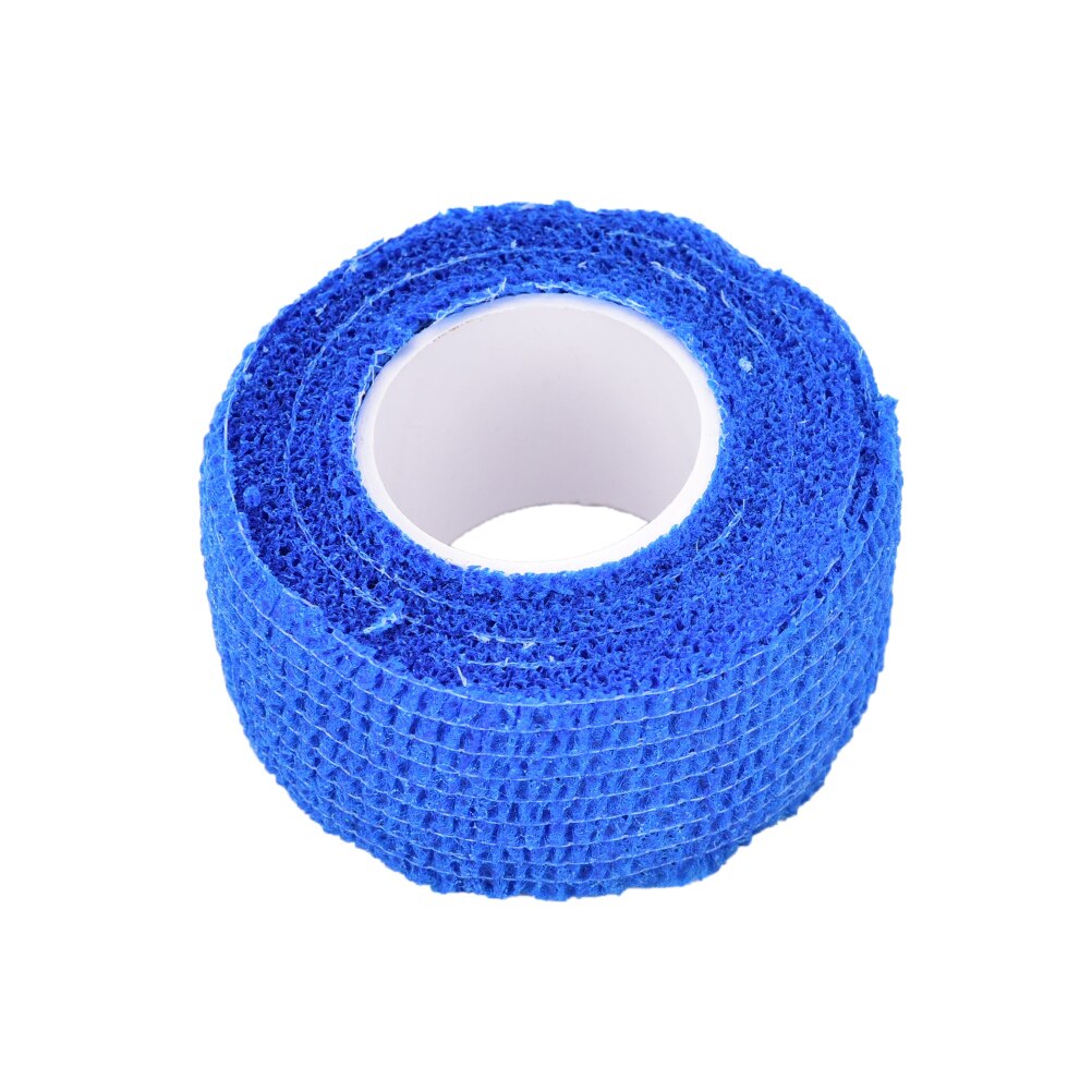 Vandtæt selvklæbende bandage ombryder åndbart elastisk klæbebånd førstehjælpstape 4.5m*2.5cm: Blå