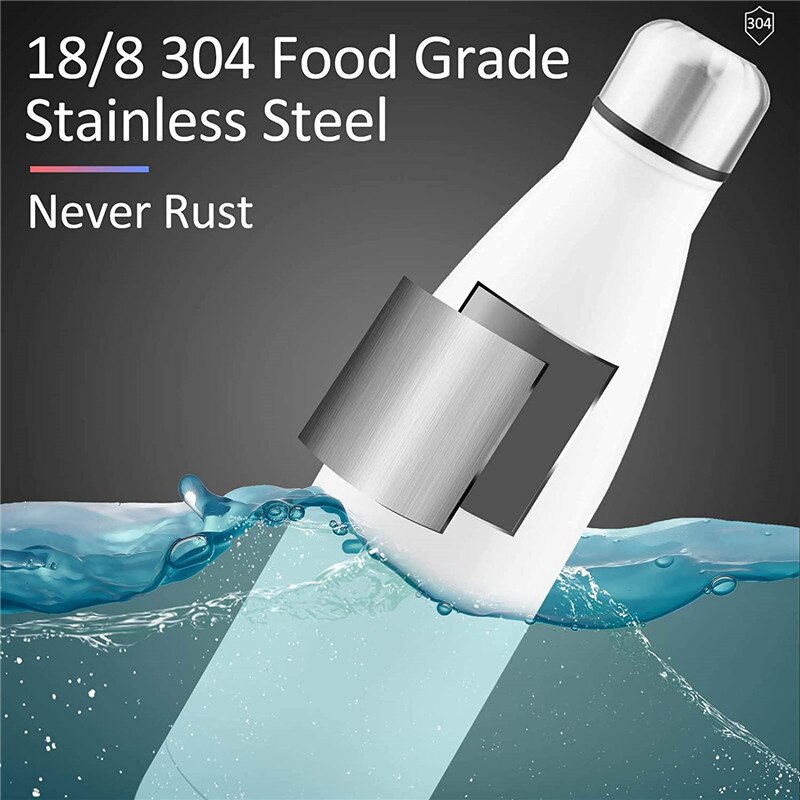 17oz Sublimation Blanks Water Bottle in Bulk Sport Stainless Steel Insulated Tumblers with Sublimation