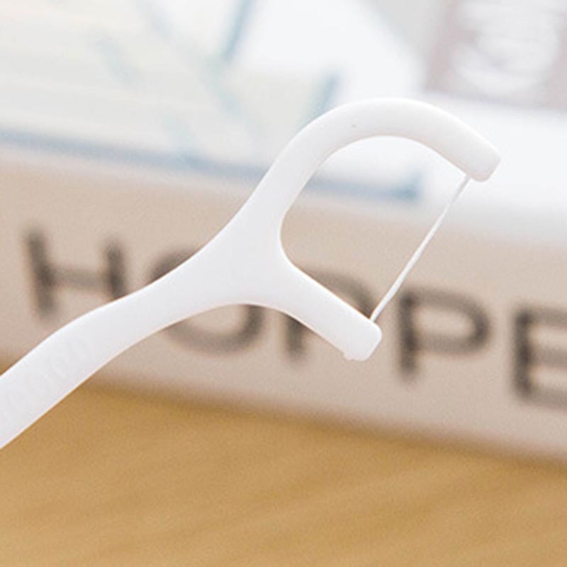 20Pcs/1Pack Children Superfine Interdental Brushes Portable Tooth Flossers Convenient for Baby Oval Care Brushes