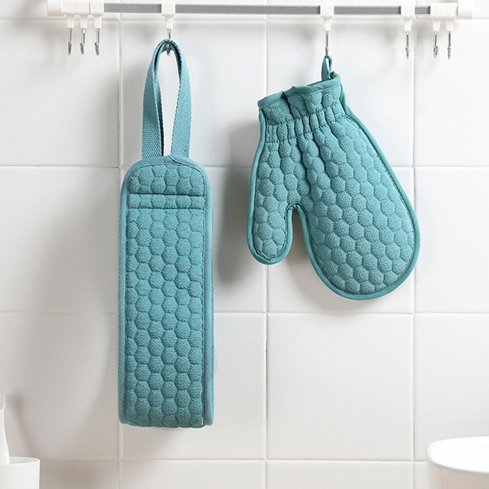 Badhanddoek Handschoenen Set Lange Strip Dubbelzijdig Pull Back Strip Volwassen Wrijven Terug Badhanddoek Bad Benodigdheden Badkamer ceaning Levert