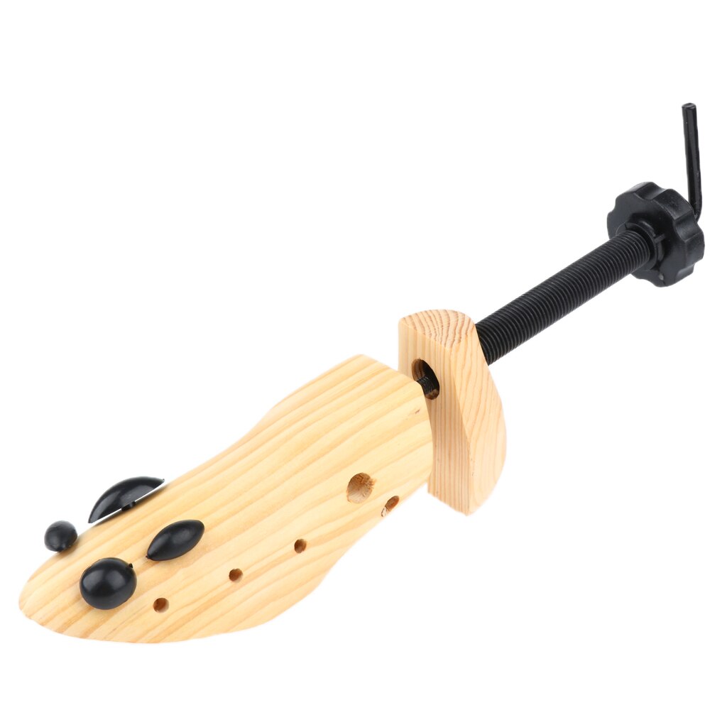 Unisex Wooden Shoes Stretcher Expander Adjustable Shoe Tree Shoes Care S/M/L: M (39-41)