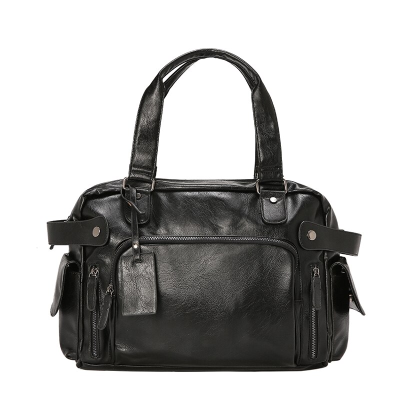 Afslappet dokumentmappe bærbar læder laptop mænd messenger skulder side rejse dokumentmappe bolso hombre taske til mænd  db60ba