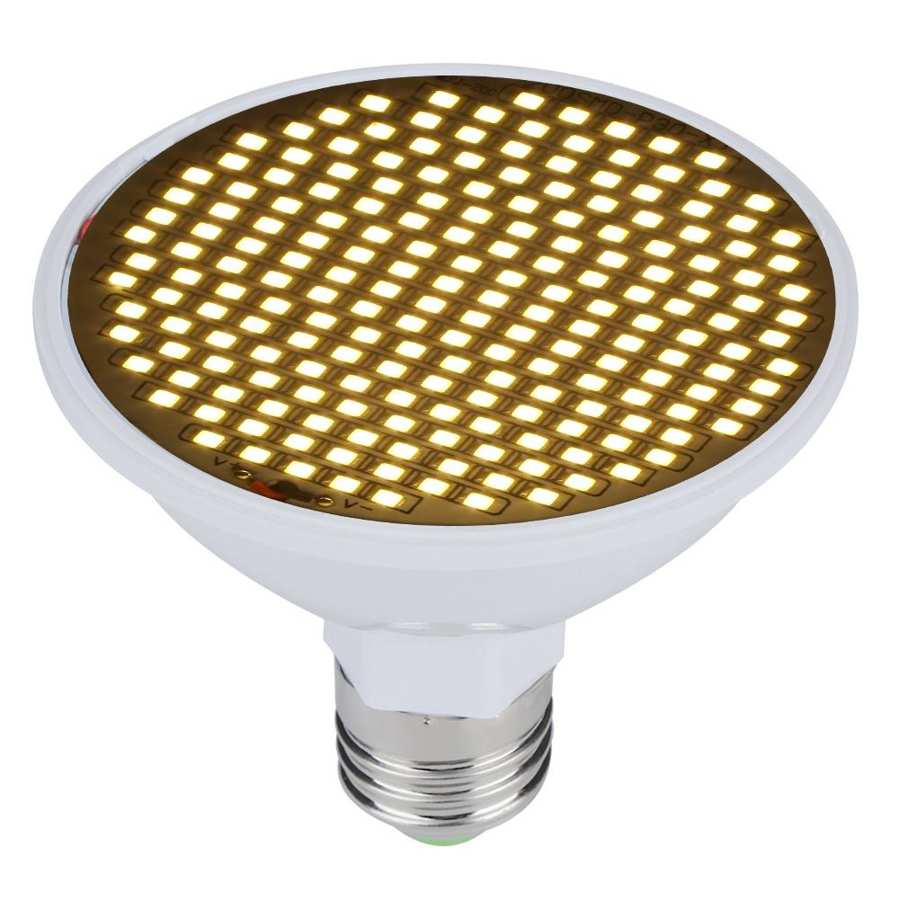 grow led aquarium led grow light bulbs E27 8W 200LED Chip Plant Growth Light Garden Greenhouse Flower Grow Seedling