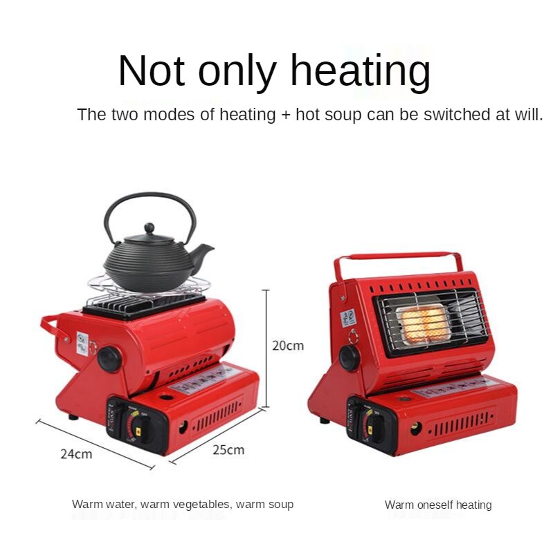 Mini fourneau chauffant Portable à gaz liquides, 1,3kw, usage multiple, Mini tente, four