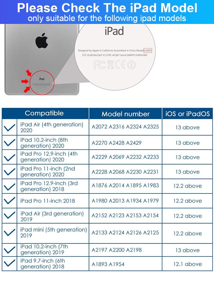 For Stylus iPad Pencil For iPad Pro 11 12.9 10.2 9.7 Air 3 mini 5 Palm Rejection Smart Touch Pen For Apple Pencil