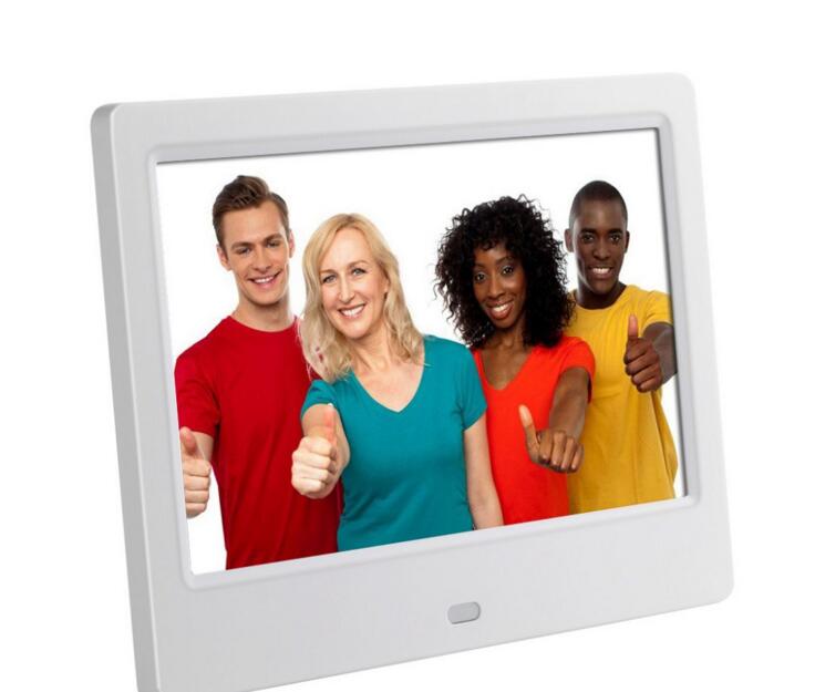 brand 7-inch HD digital photo frame Video Player digital photo frame with music, video function
