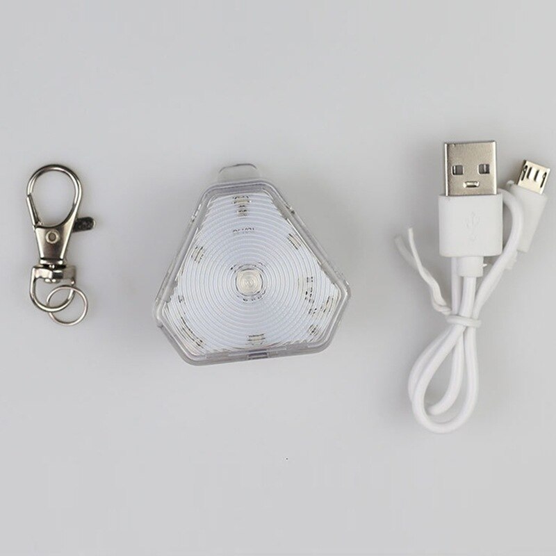 Led Huisdier Halsband Hanger Glowing Night Veiligheid Ketting Hanger Usb Oplaadbare Nachtlampje Kraag Pedant Huisdier Accessoires: Default Title