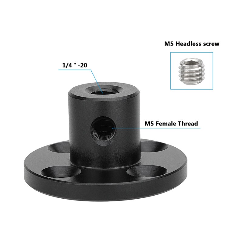 CAMVATE Photography Wall Ceiling Table Mount Support Holder With 1/4"-20 Female Thread For Table/Podium/Wall /Ceiling Connecting