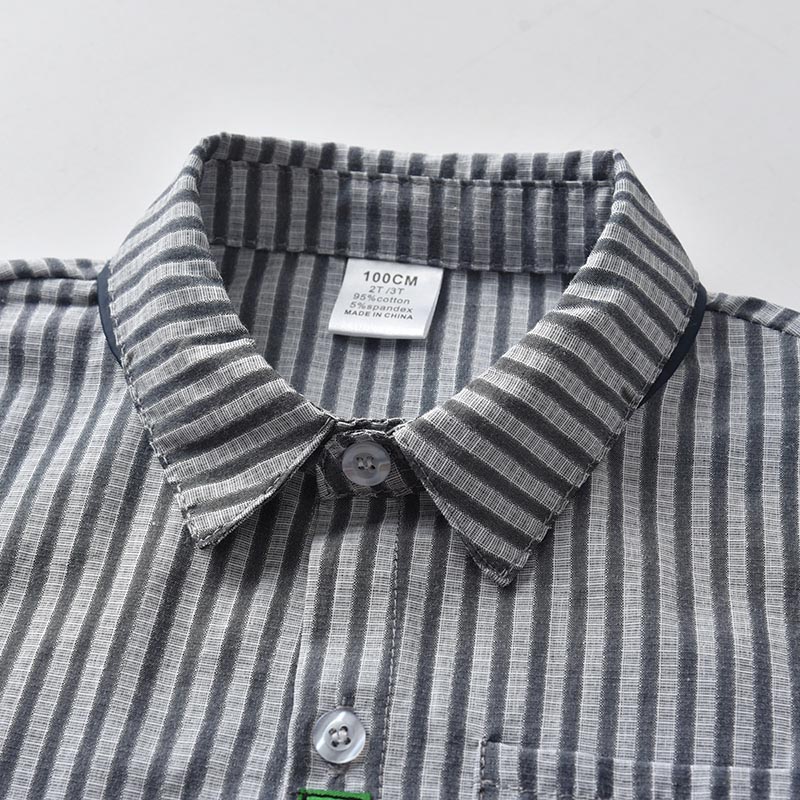 Set di abbigliamento per ragazzo abito da uomo camicia a righe da uomo con papillon + tuta abito da cerimonia nuziale abbigliamento per bambini bello