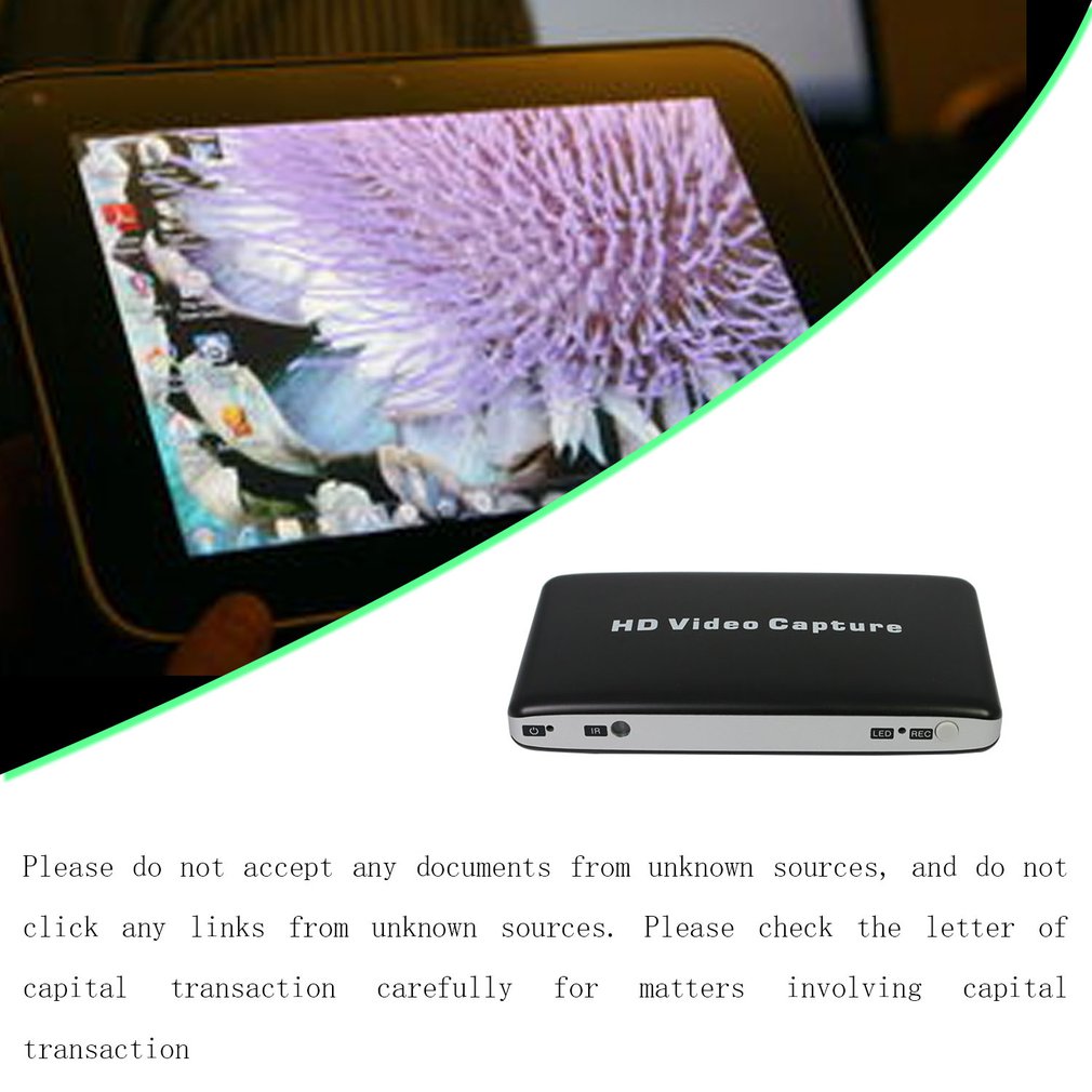 Game Video Capture Drive Free USB 3.0 HDMI Video Capture Card Box HDMI Capture Dongle for Laptop PC