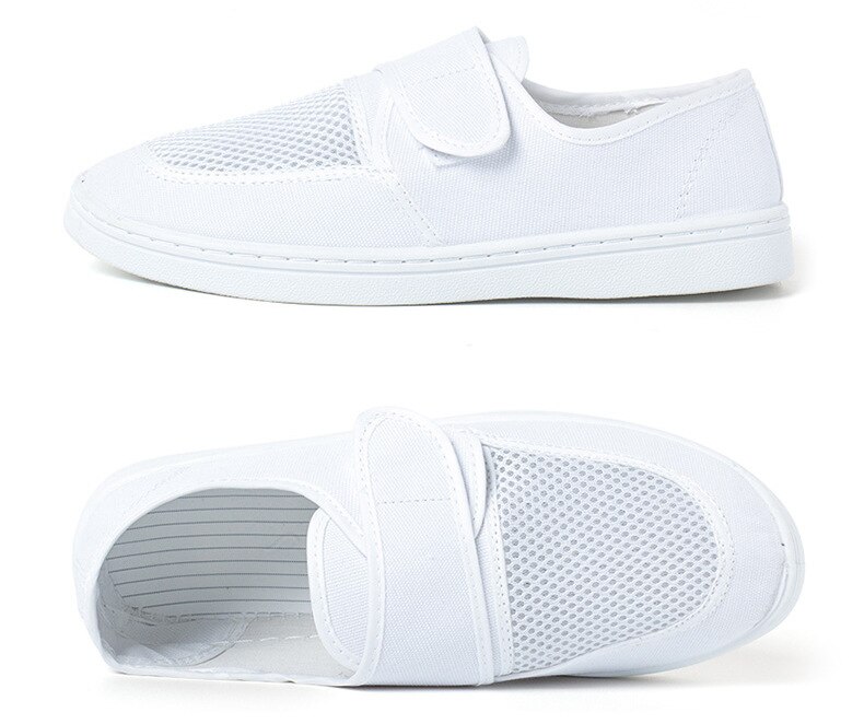 Maille électrostatique antistatique de maille de toile de sécurité d'esd collant des chaussures chaussures protégées de travail propre