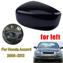 Zwart Achteruitkijkspiegel Cover Exterieur Voor Honda Accord Spiegels