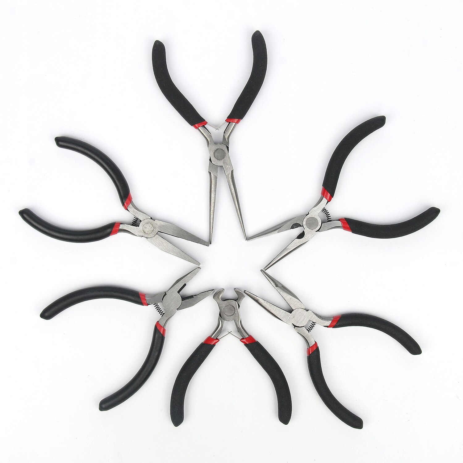 Mini Pliers Diagonal Pliers Long Needle Nose Cutter Handcraft Beading Insulated Plier For DIY Small Jewelry Pliers Tools