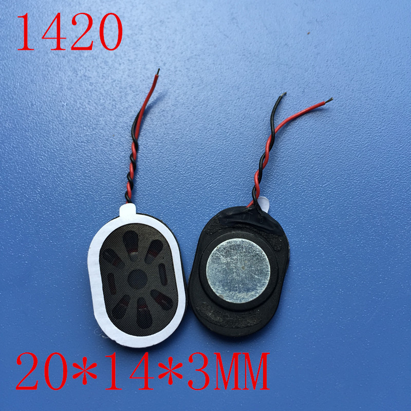 Ultra-dunne mini sound speaker 8 ohm 1 watt 8R 1 W luidspreker 1420 20*14mm dikke 3mm Luidspreker