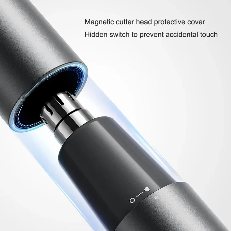 XIAOMI Mijia-cortador de pelo eléctrico para nariz, portátil, para nariz, orejas, pelo, cejas, recargable, indoloro