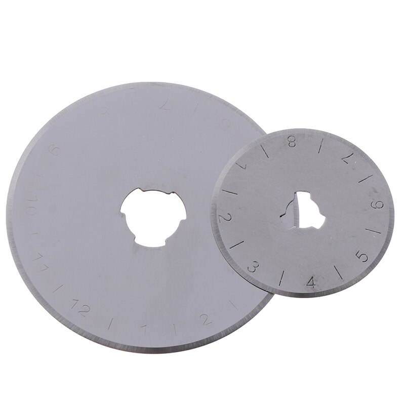 Rotary Blades Cutters Fabric Paper Circular Cut Patchwork Leather Craft Rotary Cutter Refill Replacement Blades