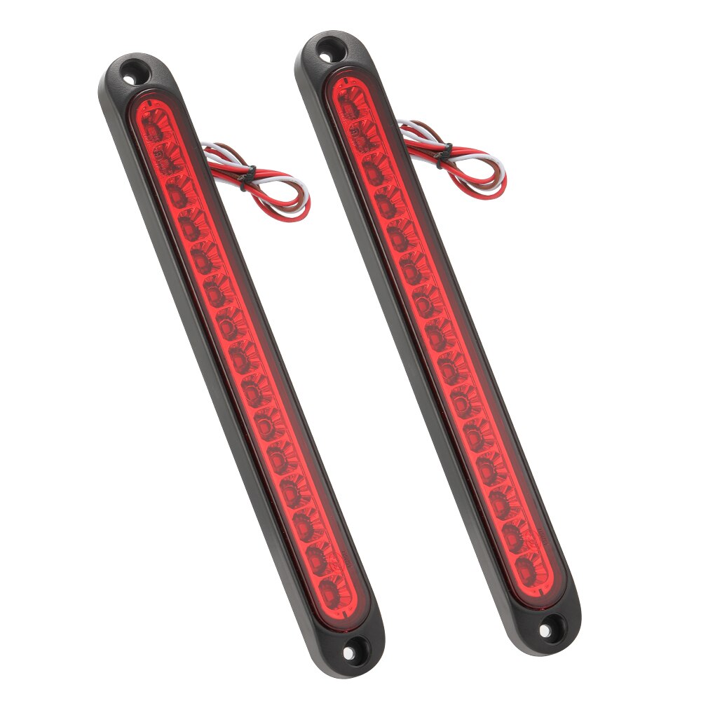 2 st 15 led bakljus släpvagn stoppsignal släpvagn led lampor lastbil led 24v lastbilsljus led bakljus 10-30v bakbromsljus