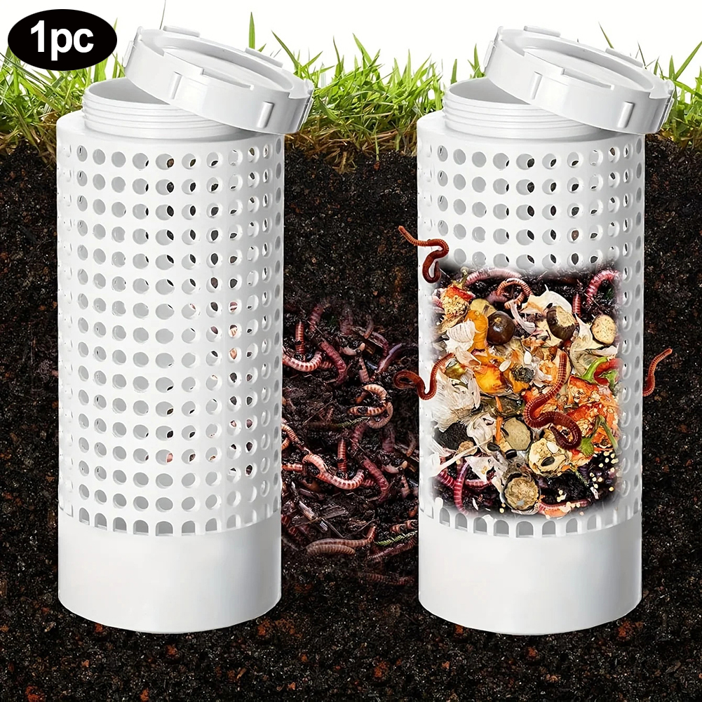 Outdoor Compost Bin Worm Compostering Bin Worm Farm Compost Bin Kit Voor Ingegraven Insect Composter Voor Kleine Bloempotten Tuin